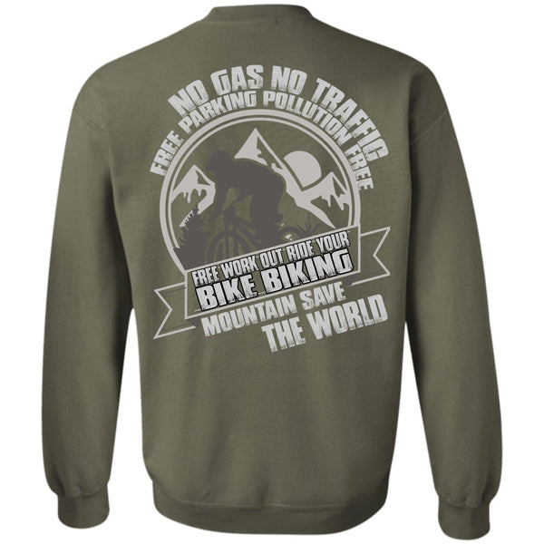 Mountain Save The World T Shirt, I Love Biker Sweatshirt