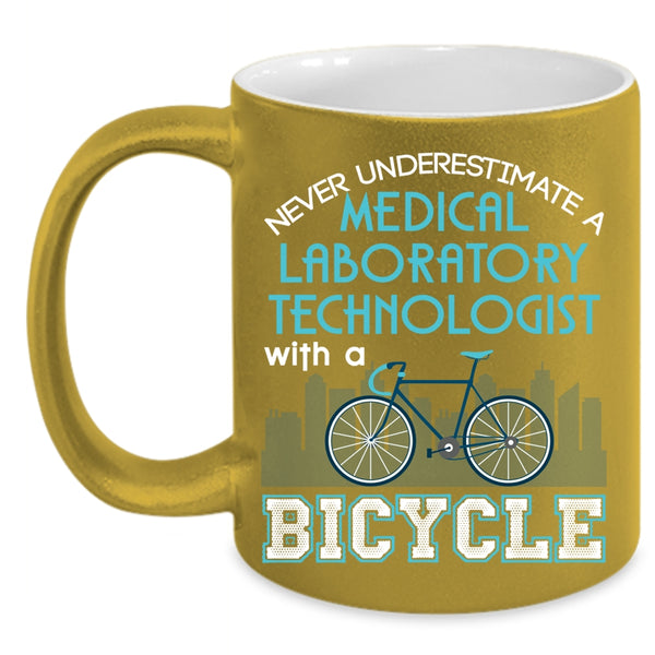 Medical Laboratory Technologist Coffee Mug, Bicycle Coffee Cup