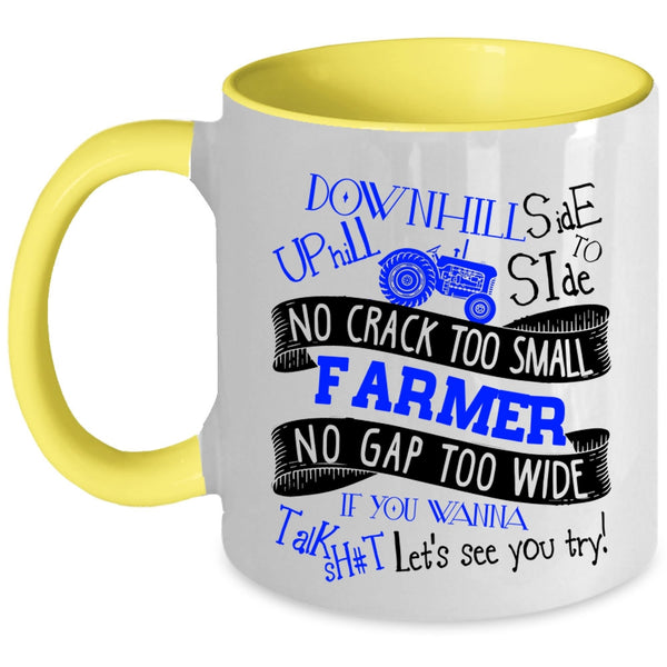 Funny Gift For Farmer Coffee Mug, Cute Farmer Accent Mug