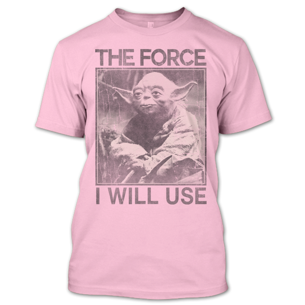 A black t-shirt with the shopify logo