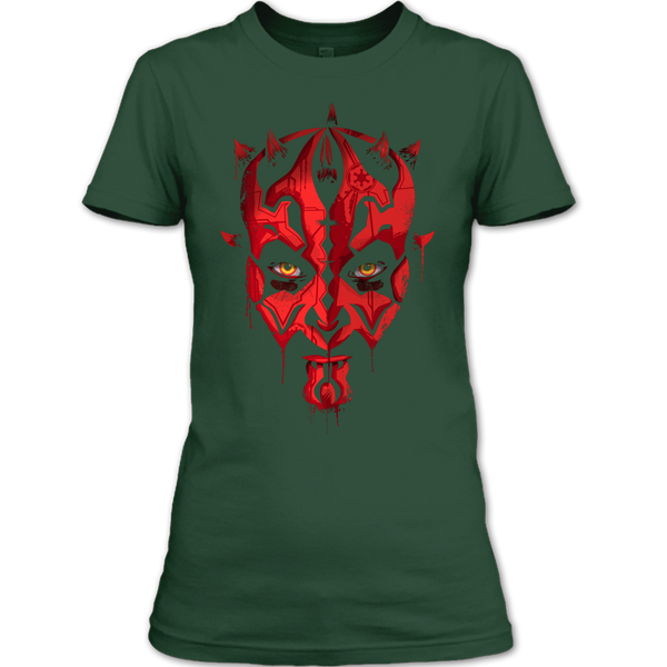 A black t-shirt with the shopify logo