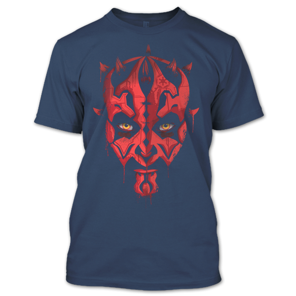 A black t-shirt with the shopify logo