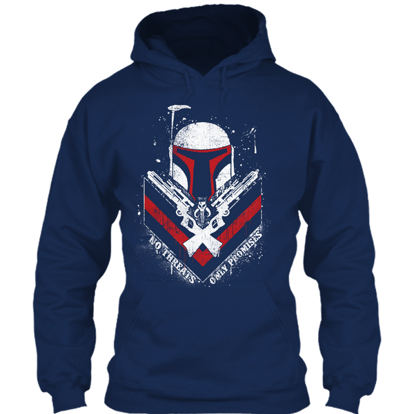 A black t-shirt with the shopify logo