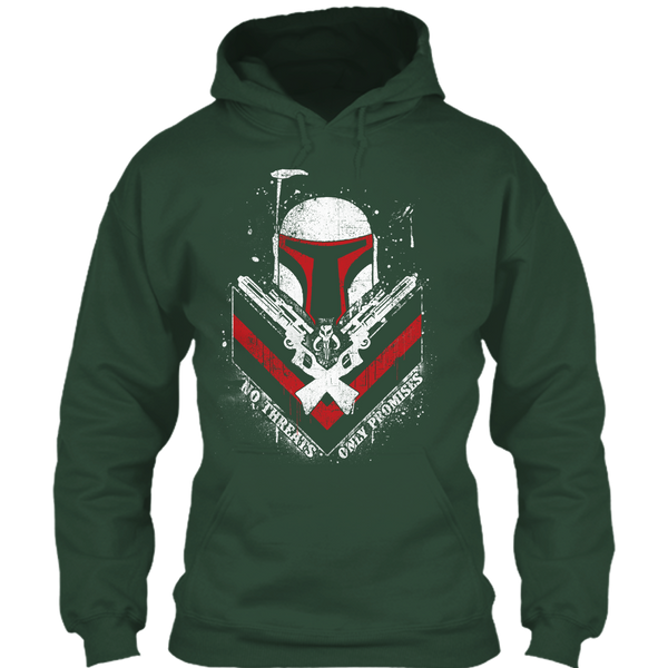 A black t-shirt with the shopify logo