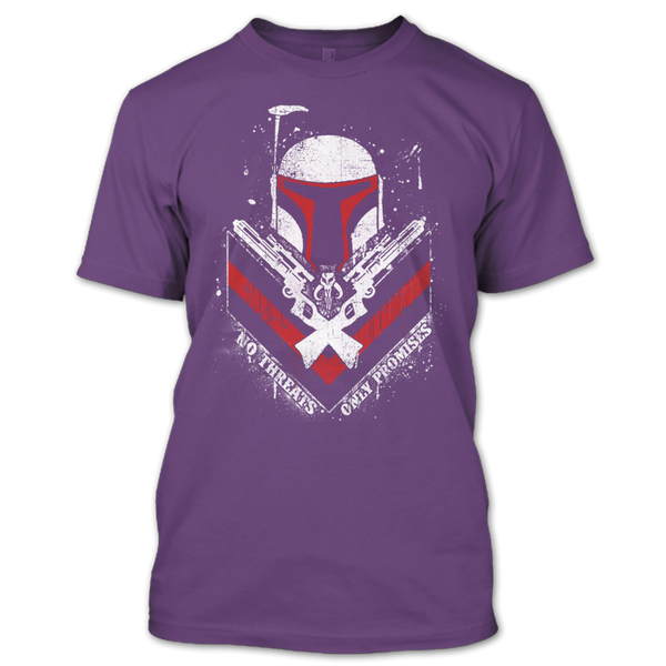 A black t-shirt with the shopify logo