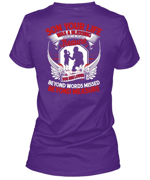 Son Your Life T Shirt, You Are Loved T Shirt