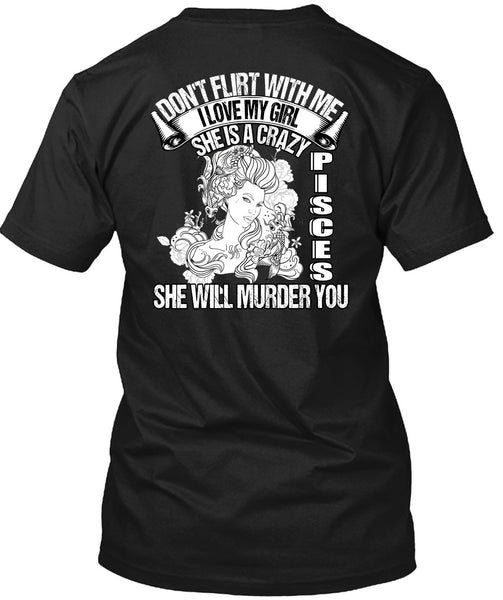 A black t-shirt with the shopify logo