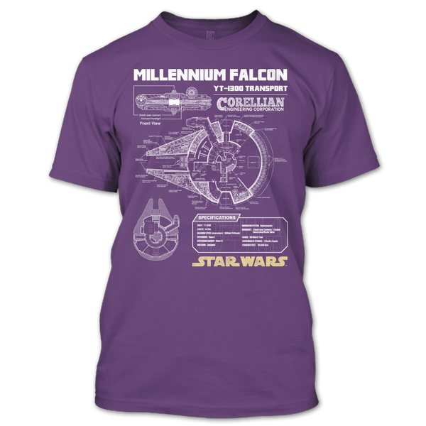 A black t-shirt with the shopify logo