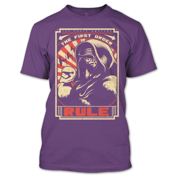 A black t-shirt with the shopify logo