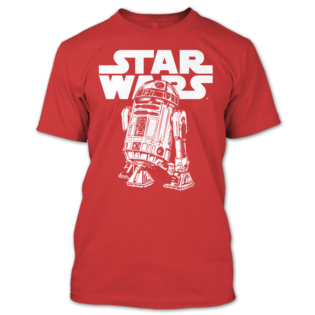 Mappe blive irriteret hård Classic R2D2 Star Wars The Force Awakens T Shirt – Premium Fan Store