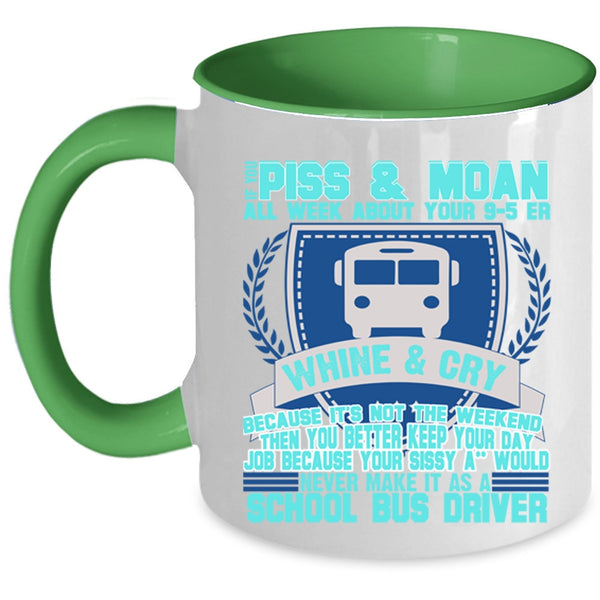 Best Gift For Bus Driver Coffee Mug, School Bus Driver Accent Mug