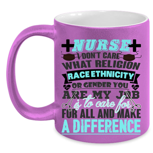 I Love Being A Nurse Coffee Mug, Nurse Accent Mug