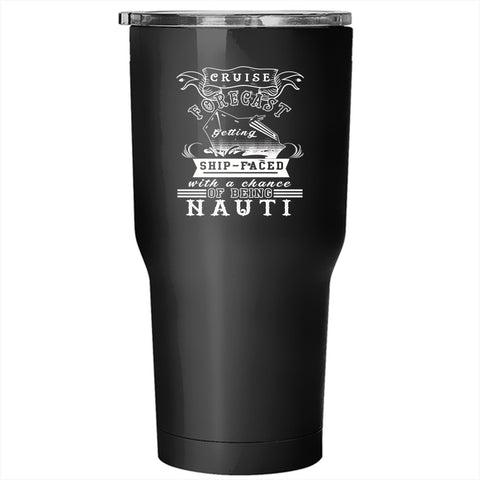 I'm Only Here To Establish My Alibi - Engraved Stainless Steel Tumbler,  Funny Gift For Him, Personalized Alibi Tumbler