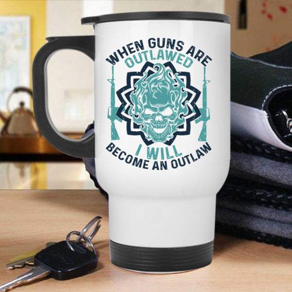 Funny Gift For Gunaholic Travel Mug, Funny Gunner Mug