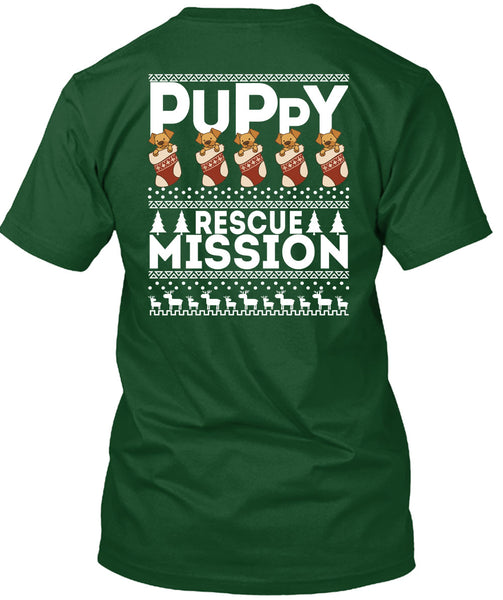 Puppy Rescue Mission T Shirt, This Girl Loves Christmas T Shirt