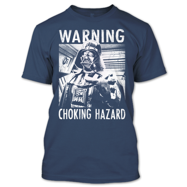 A black t-shirt with the shopify logo