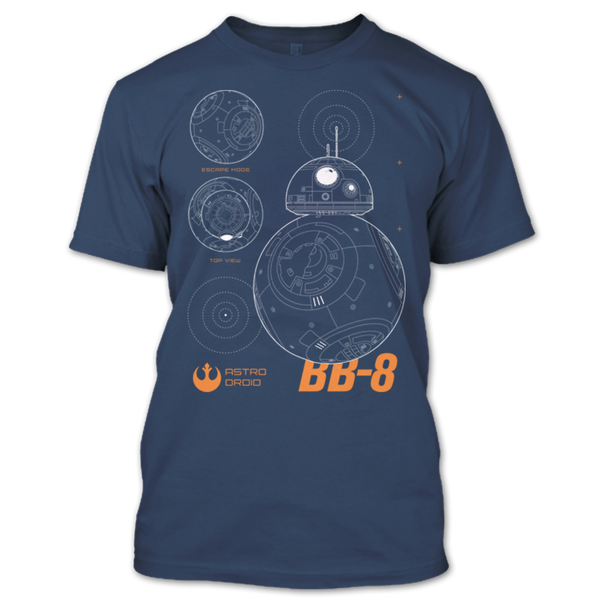 A black t-shirt with the shopify logo