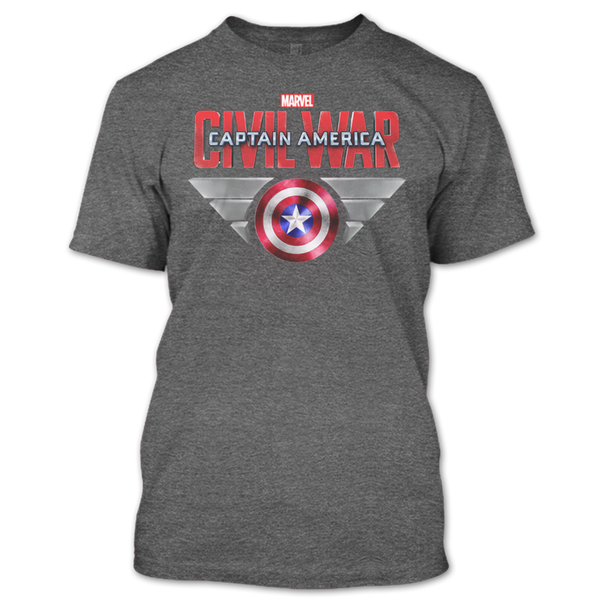 A black t-shirt with the shopify logo