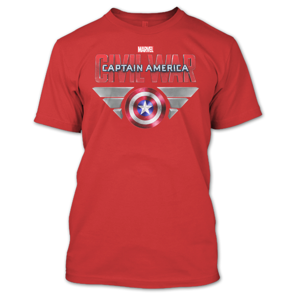 A black t-shirt with the shopify logo