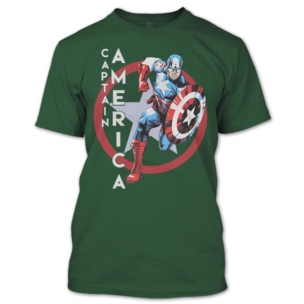 A black t-shirt with the shopify logo