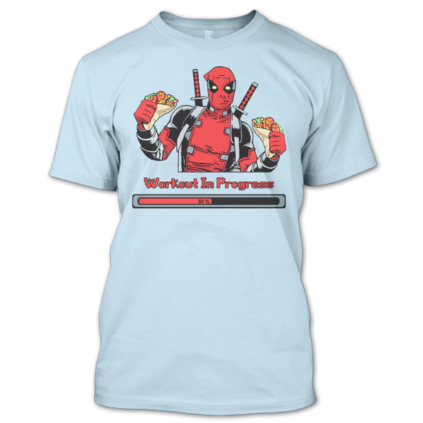 A black t-shirt with the shopify logo