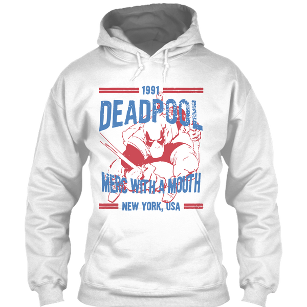 A black t-shirt with the shopify logo