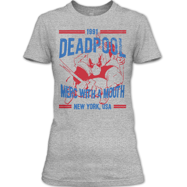 A black t-shirt with the shopify logo