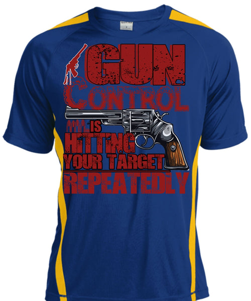 Gun Control Is Hitting T Shirt, Being A Veteran T Shirt, Cool Shirt