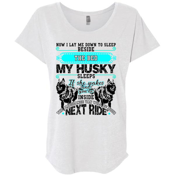 The Bed My Husky T Shirt, I Love Husky T Shirt, Awesome T-Shirts