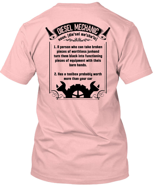 Being A Diesel Mechanic T Shirt, My Job T Shirt