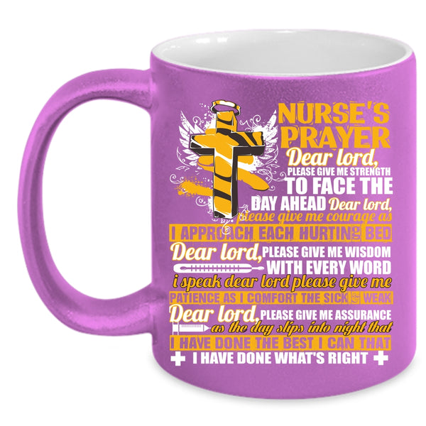 Nurse's Prayer Coffee Mug, Best Gift For Nurses Coffee Cup