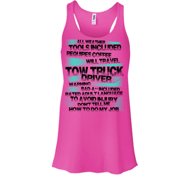 Tow Truck Driver T Shirt, I'm A Trucker Tank Top