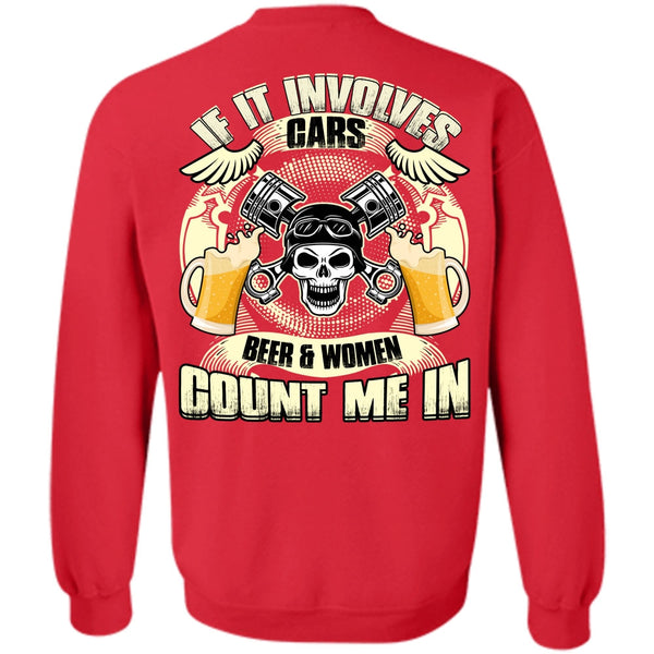 I Love Mechanic T Shirt, Beer And Women Sweatshirt