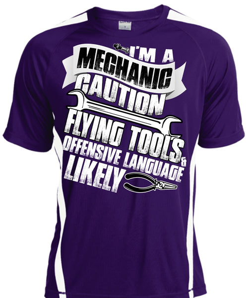 I'm A Mechanic T Shirt, Flying Tools T Shirt, Cool Shirt