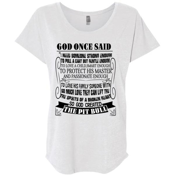 God Created The Pit Bull T Shirt, I Love My Dogs T Shirt, Awesome T-Shirts