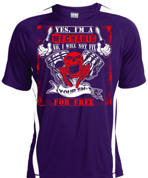 I'm A Mechanic T Shirt, I Will Not Fix T Shirt, Cool Shirt