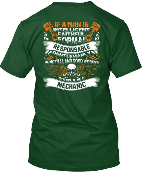 Surely Is A Mechanic T Shirt, Good Worker T Shirt
