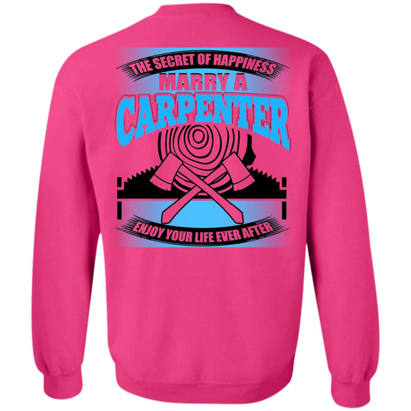 I Love Carpenter T Shirt, Marry A Carpenter Sweatshirt