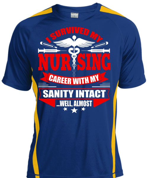 I Survived My Nursing T Shirt, Being A Nurse T Shirt, Cool Shirt