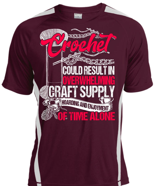 Crochet Could Result T Shirt, Being A Knitter T Shirt, Cool Shirt