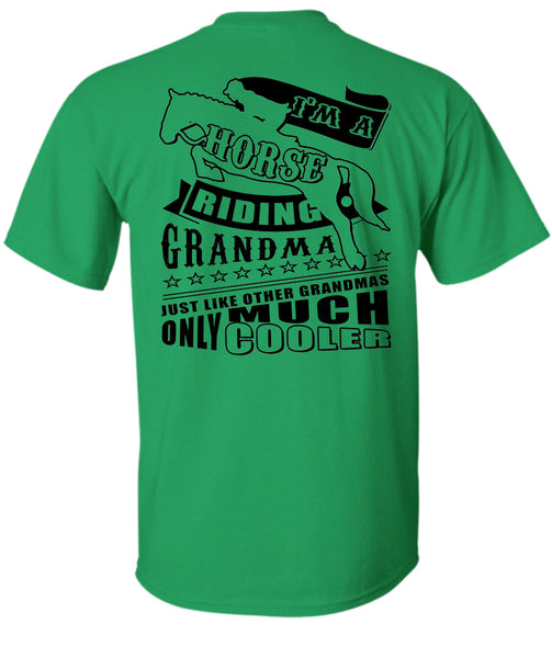 I'm a Horse Riding Grandma T Shirt, Sport T Shirt