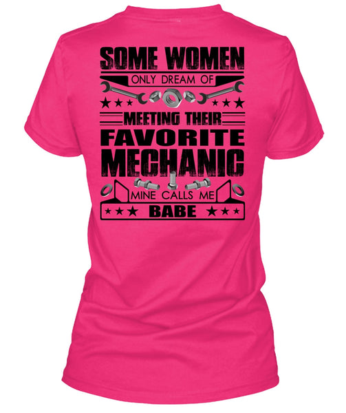 Favorite Mechanic T Shirt, I Love Mechanic T Shirt