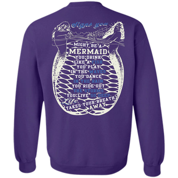 Being A Mermaid T Shirt, I Love Mermaid Sweatshirt