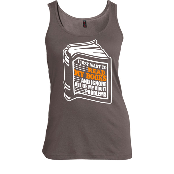 I Just Want To Read My Books T Shirt, Coolest Book Lover T Shirt, Cool T Shirt