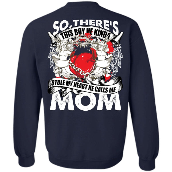 Stole My Heart T Shirt, I Love Mom Sweatshirt