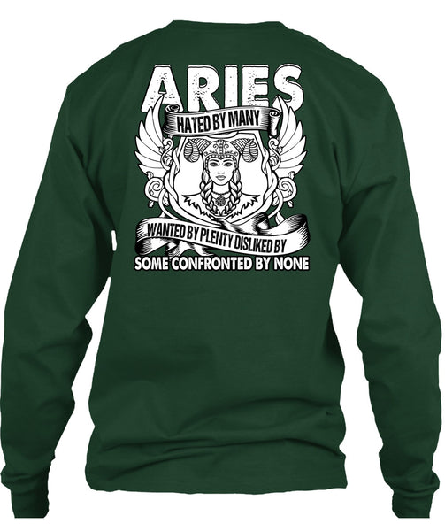 Aries Hated By Many Wanted T Shirt, Being An Aries T Shirt