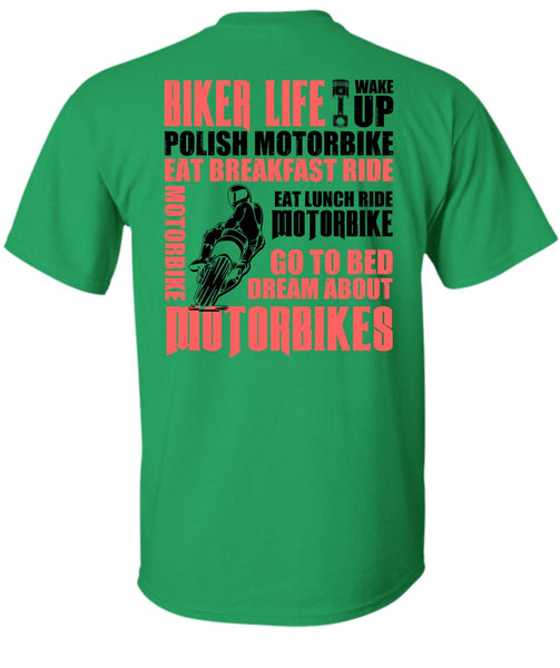 Biker Life T Shirt, I Love Biker T Shirt