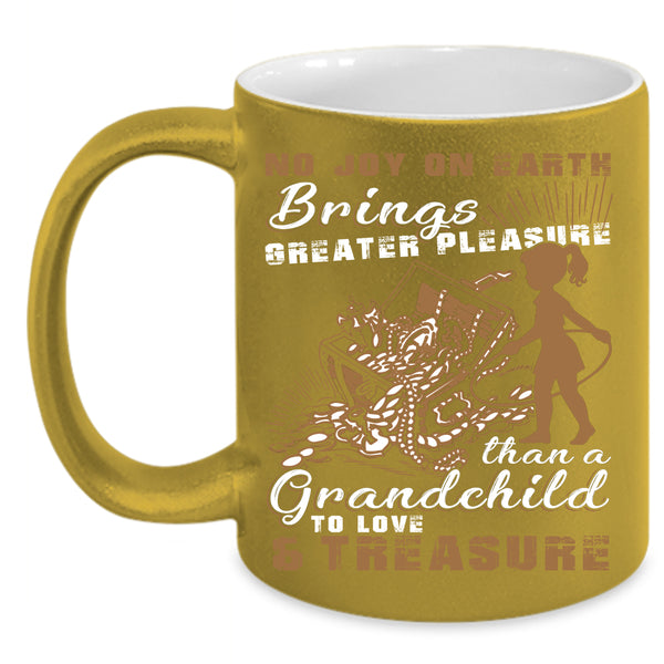 Grandchild To Love And Treasure Coffee Mug, Cute Grandparent Coffee Cup