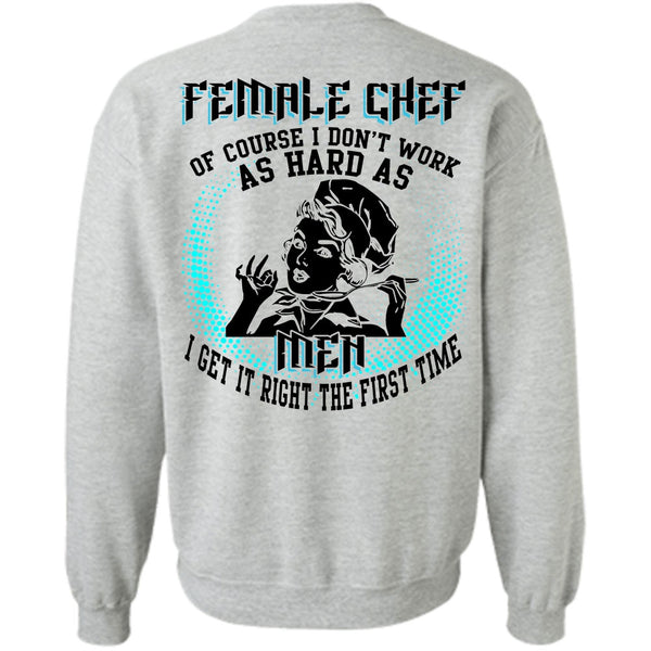 I Love Chef T Shirt, Female Chef Sweatshirt