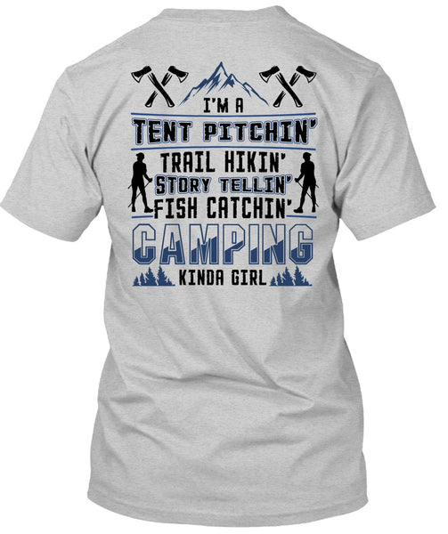 Camping Kinda Girl T Shirt, I Love Camping T Shirt
